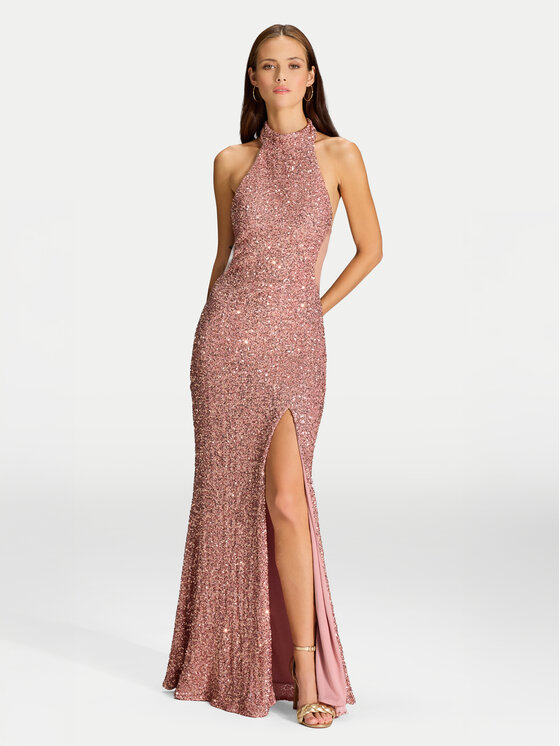 Hey Kyla Vakarinė suknelė · Rožinė · Maksi