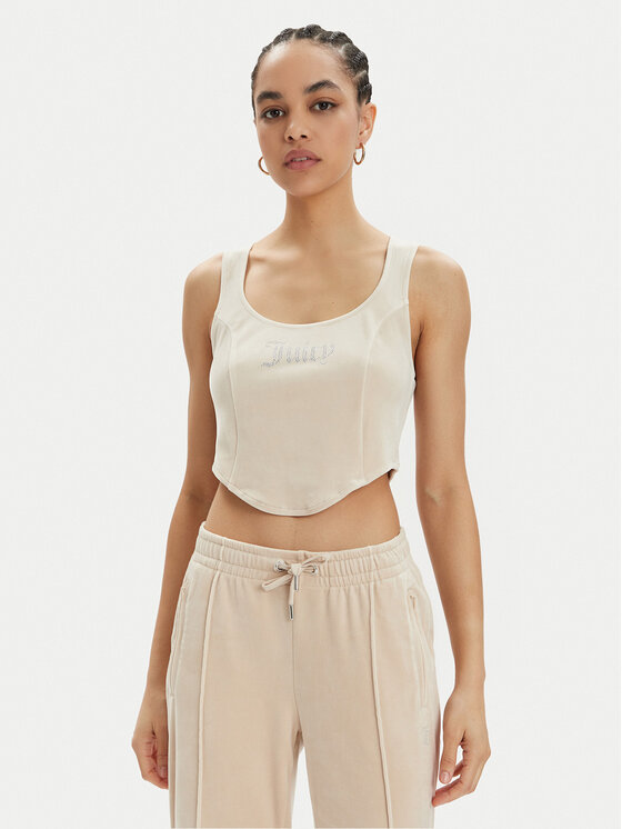 Juicy Couture Marškinėliai · Smėlio