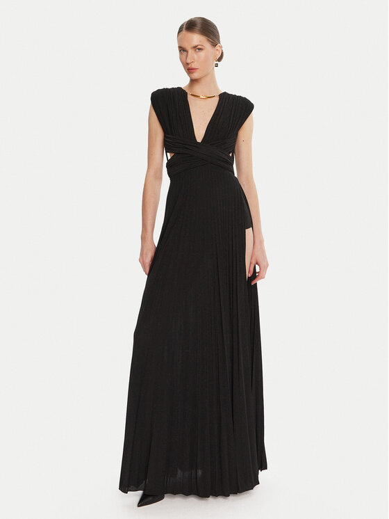 Elisabetta Franchi Vakarinė suknelė · Juoda · Maksi