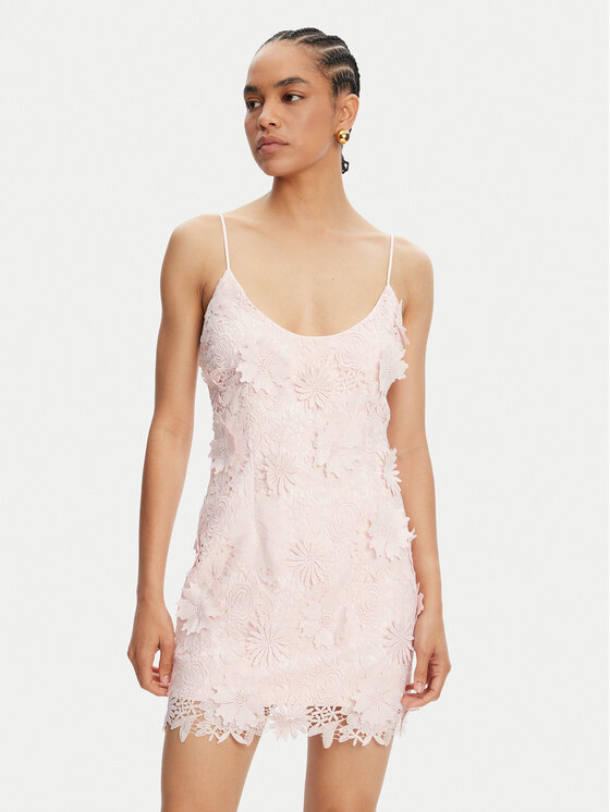 Kodas SUN15 Bardot Kokteilinė suknelė · Rožinė · Mini