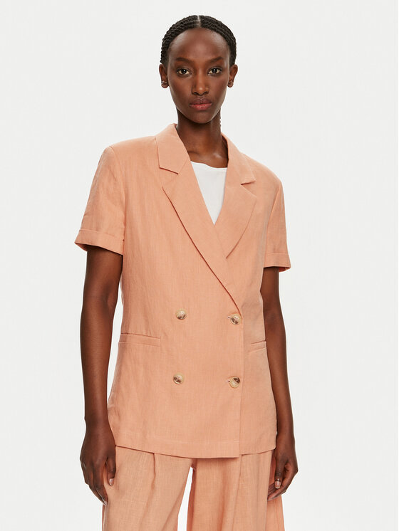 ViCOLO Švarkas · Oranžinė · Regular Fit
