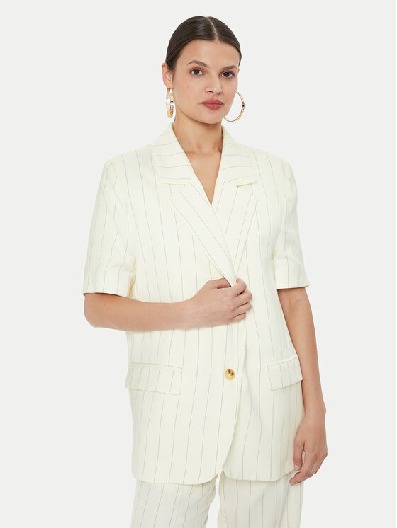 ViCOLO Švarkas · Écru · Regular Fit