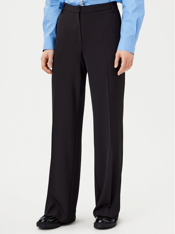 Motivi Palazzo kelnės · Juoda · Regular Fit