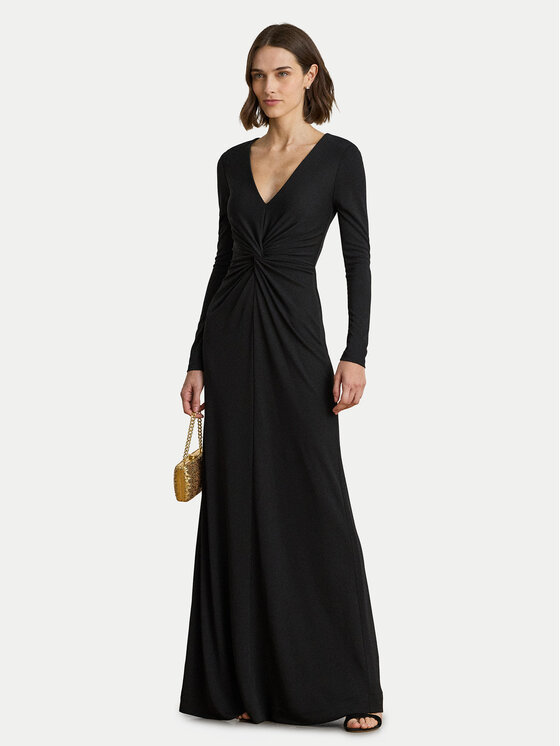 LAUREN RALPH LAUREN Vakarinė suknelė · Juoda · Maksi