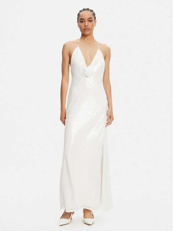 Kodas SUN15 Bardot Vakarinė suknelė · Balta · Maksi