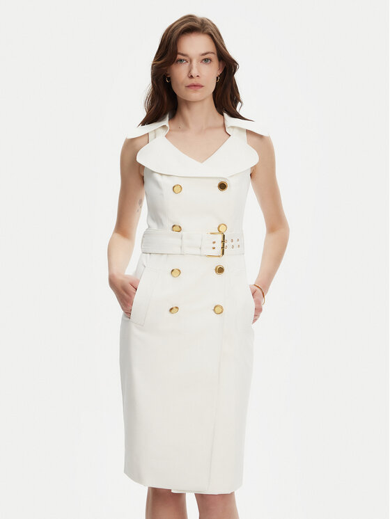 Kodas 20MAY Marciano Guess Kokteilinė suknelė · Balta · Mini