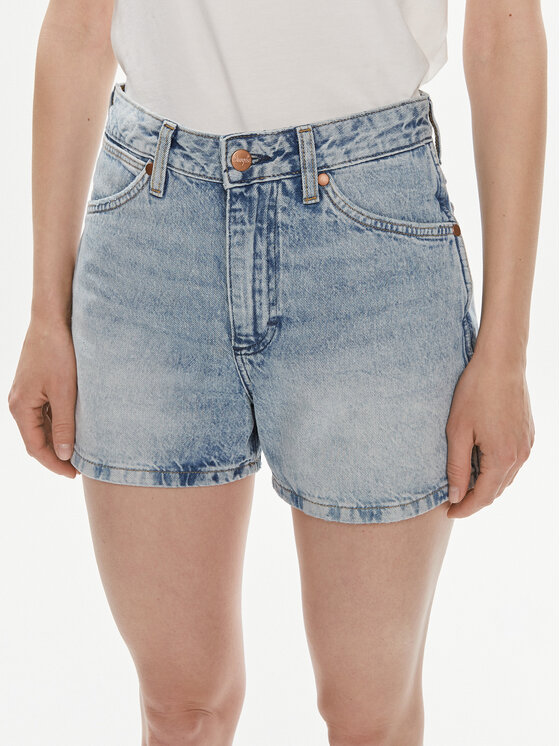 Wrangler Džinsiniai šortai · Mėlyna