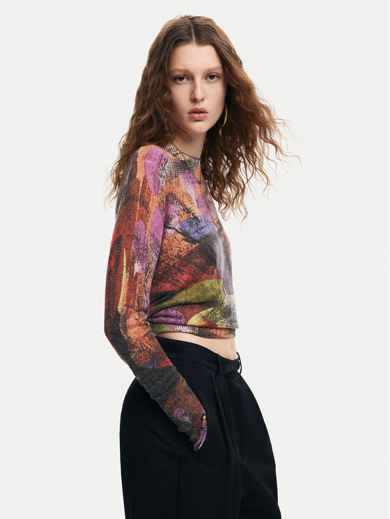 Desigual Megztinis · Spalvota · Regular Fit