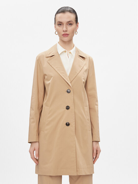 Marella Demisezoninis paltas · Ruda