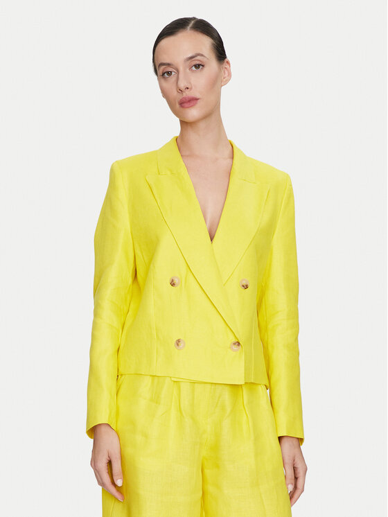 ViCOLO Švarkas · Geltona · Regular Fit