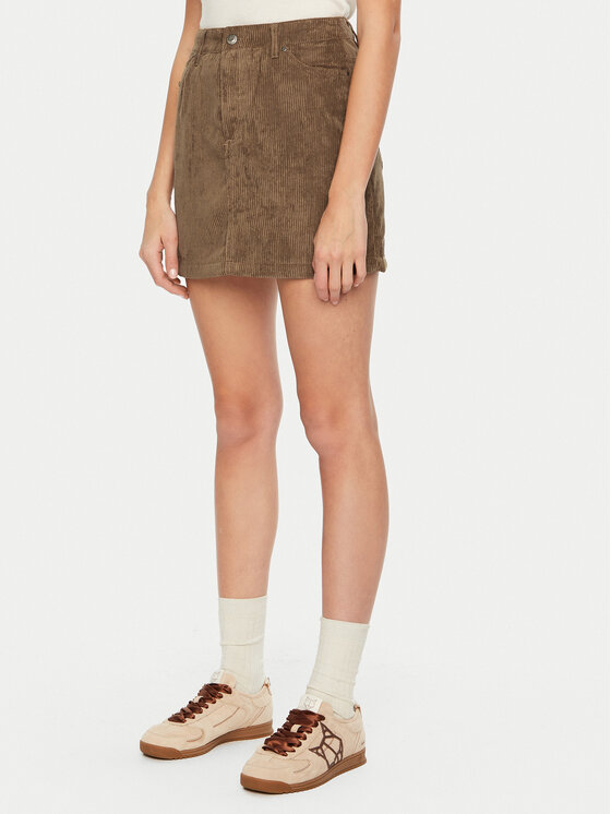 JDY Trapecijos formos sijonas · Žalia · Mini