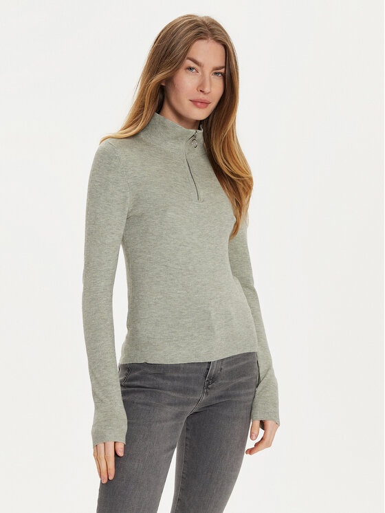 Vero Moda Megztinis · Pilka · Slim Fit
