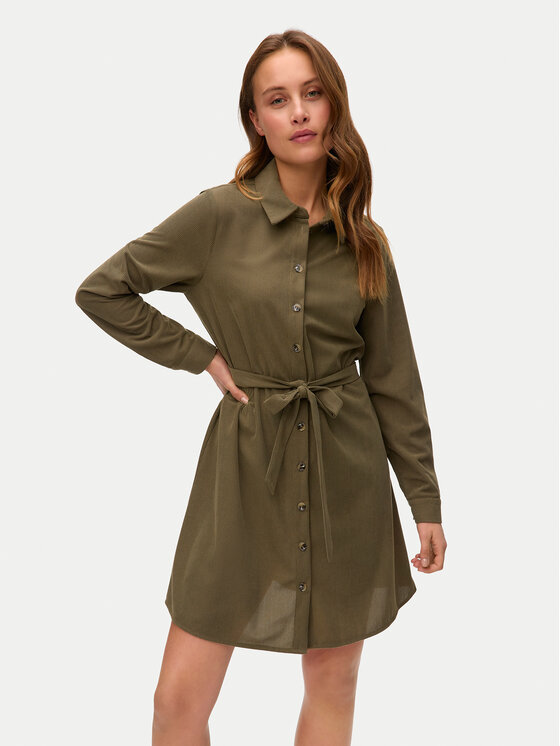 Vero Moda Marškinių tipo suknelė · Žalia · Mini