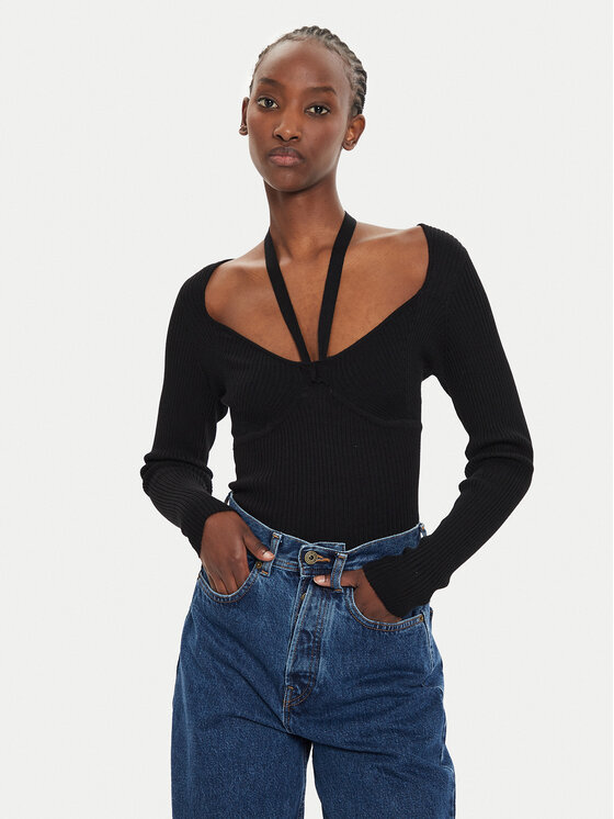 Brave Soul Megztinis · Juoda · Regular Fit