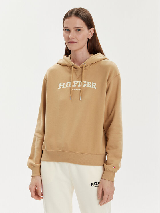 Tommy Hilfiger Džemperis · Smėlio · Relaxed Fit