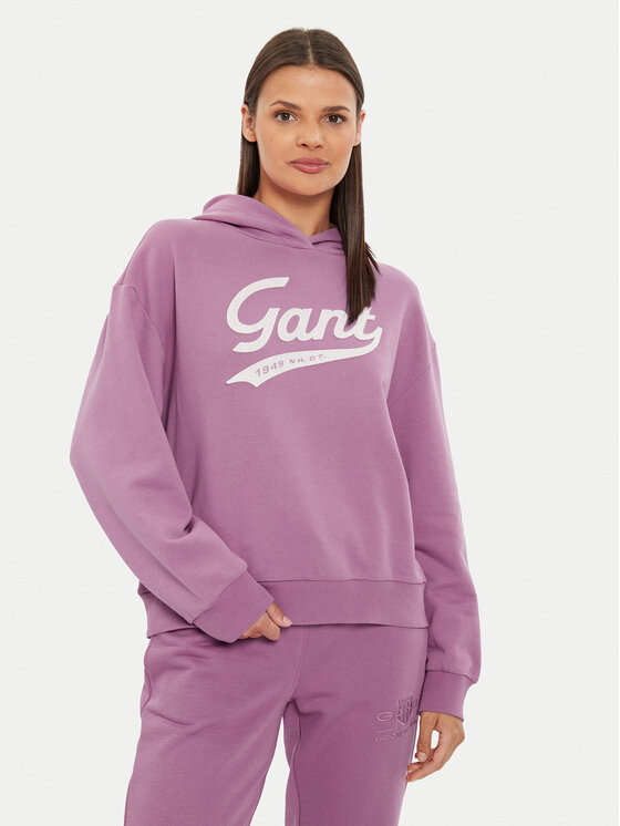 Gant Džemperis · Rožinė · Relaxed Fit