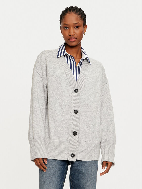 ViCOLO Kardiganas · Pilka · Regular Fit