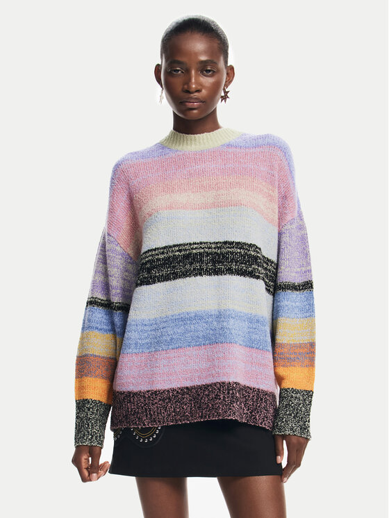 Desigual Megztinis · Spalvota · Regular Fit