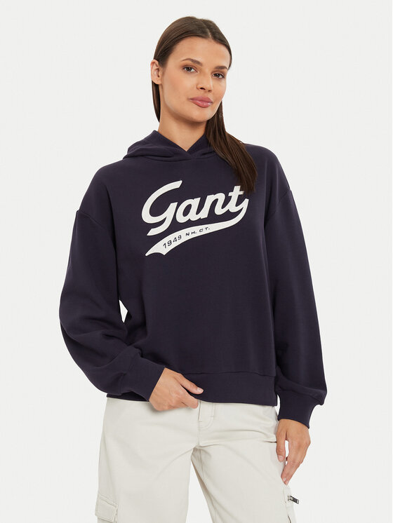 Gant Džemperis · Tamsiai mėlyna · Relaxed Fit