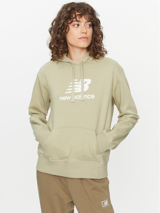 New Balance Džemperis · Žalia · Regular Fit