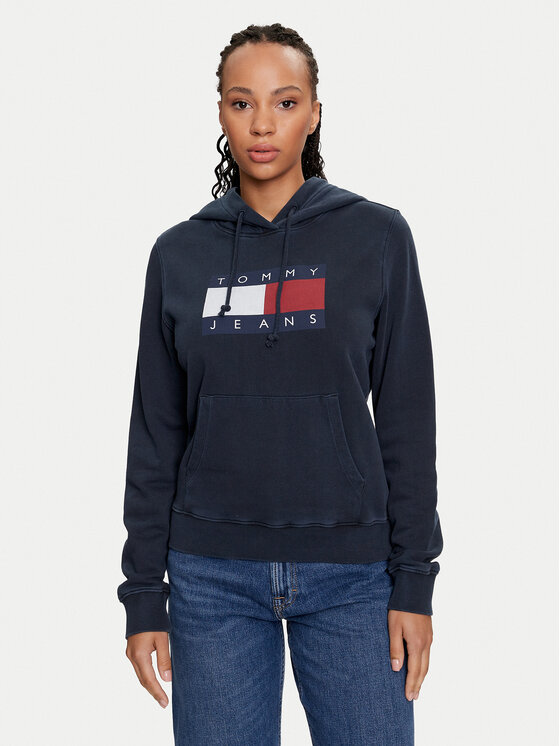 Tommy Jeans Džemperis · Tamsiai mėlyna · Regular Fit