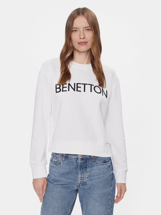 United Colors Of Benetton Džemperis · Balta · Regular Fit