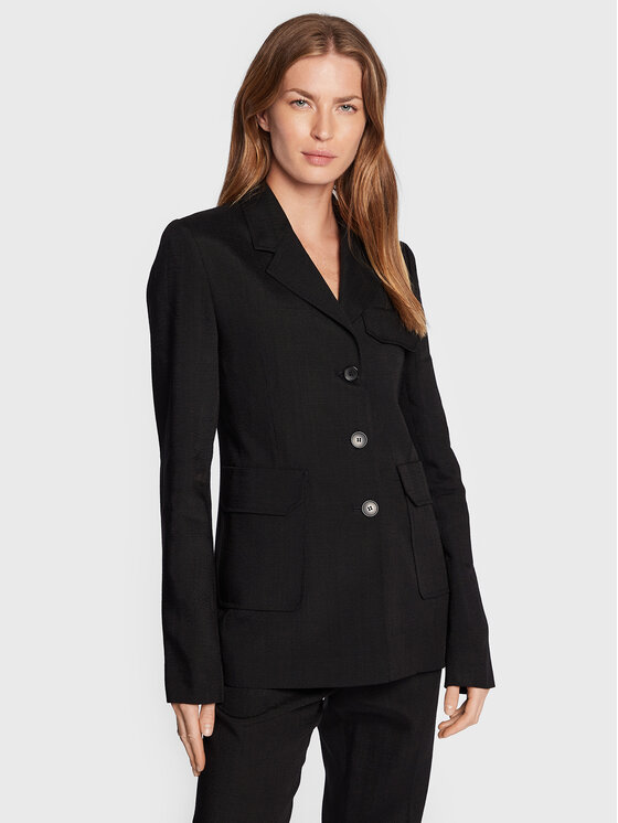 Victoria Victoria Beckham Švarkas · Juoda · Regular Fit