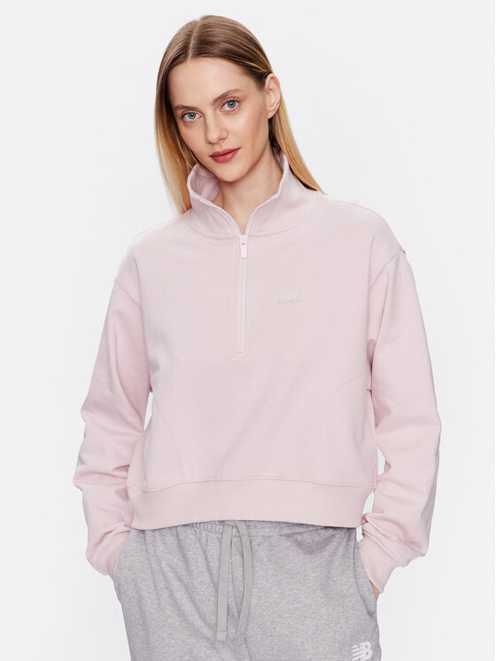 New Balance Džemperis · Rožinė · Oversize