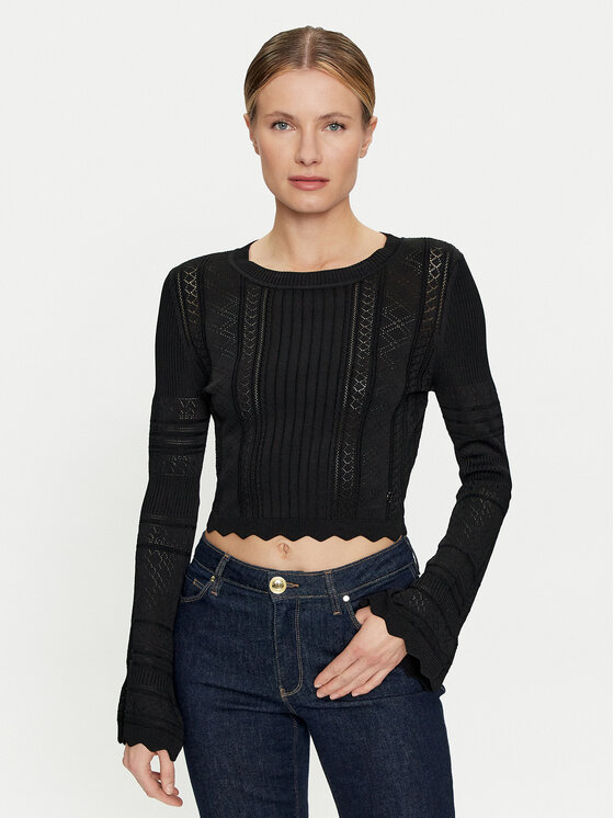 Guess Megztinis · Juoda · Regular Fit