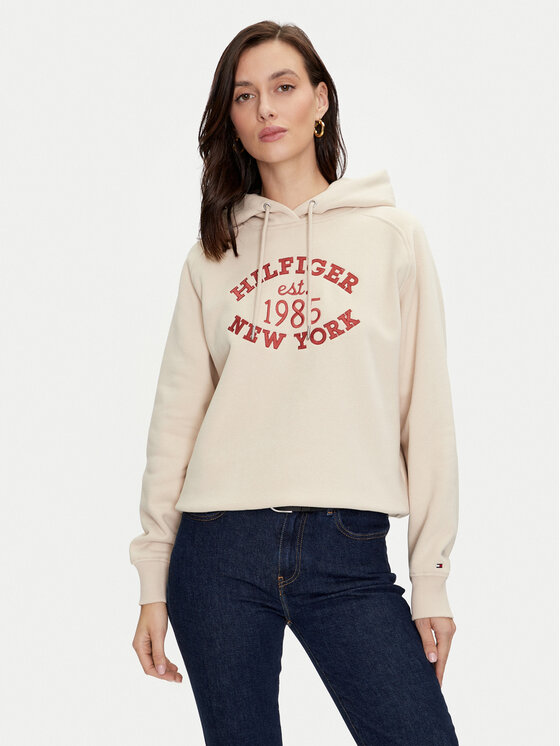 Tommy Hilfiger Džemperis · Smėlio · Regular Fit