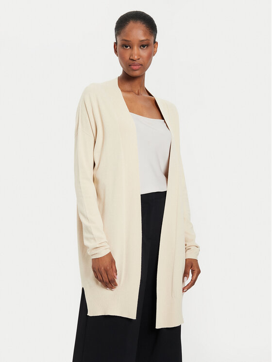 Kontatto Kardiganas · Smėlio · Regular Fit