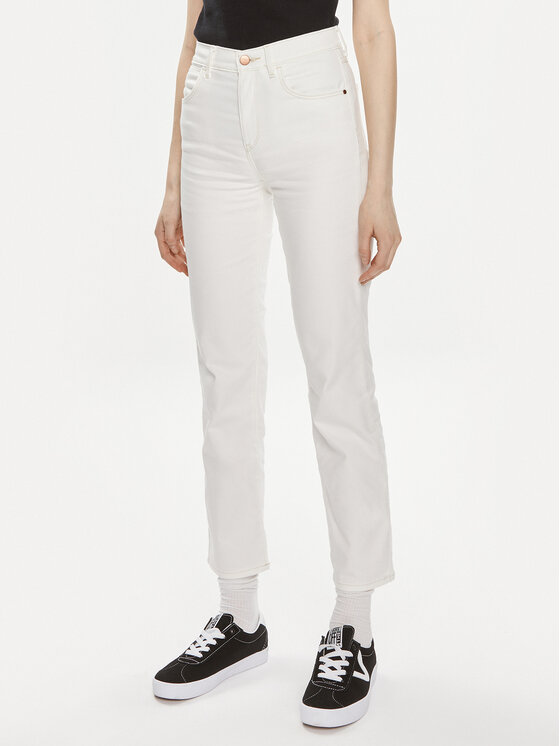 Wrangler Džinsai · Balta · Regular Fit