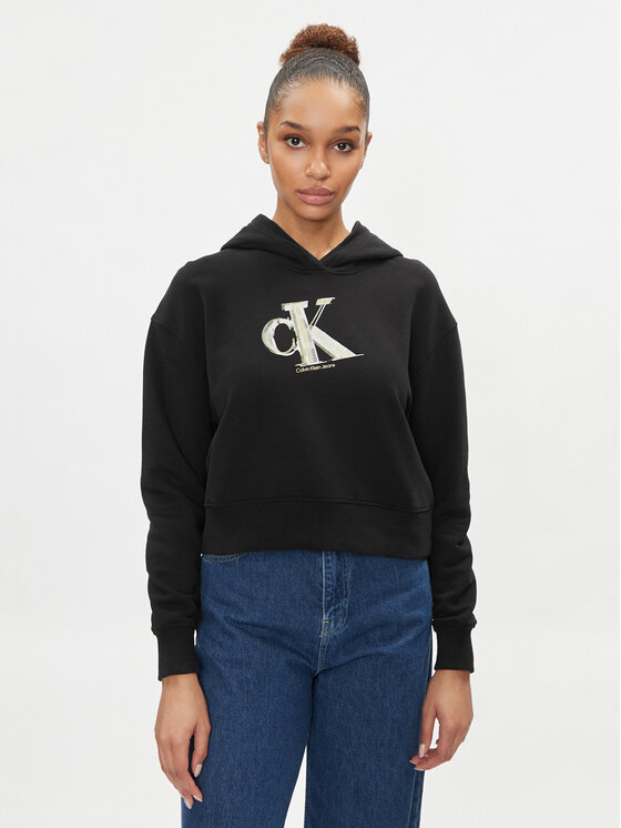 Calvin Klein Jeans Džemperis · Juoda · Regular Fit