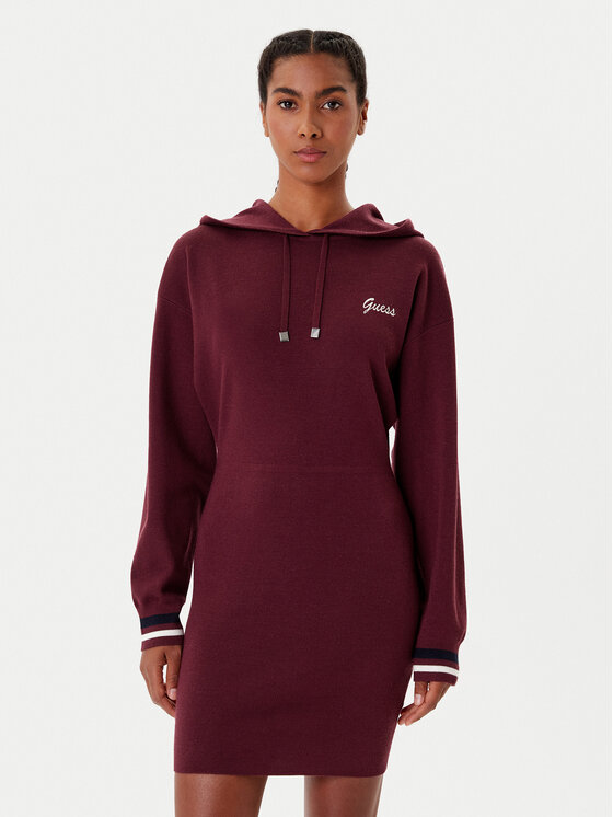 Guess Trikotažinė suknelė · Vyšninė · Mini