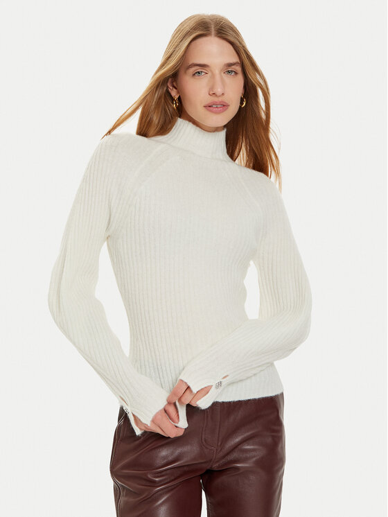 Liu Jo Megztinis · Écru · Regular Fit