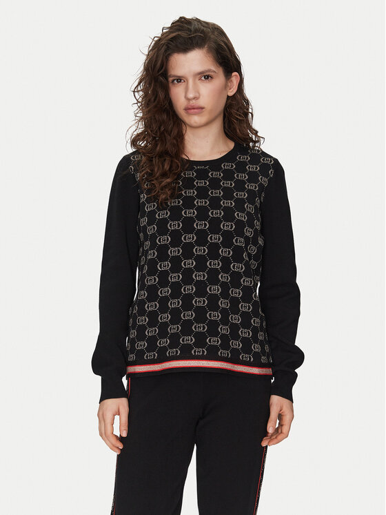 Liu Jo Sport Megztinis · Juoda · Regular Fit