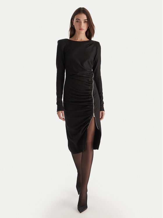 PINKO Kokteilinė suknelė · Juoda · Midi
