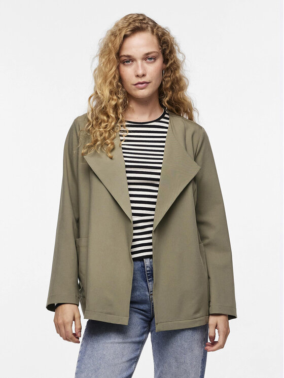 Pieces Švarkas · Žalia · Regular Fit