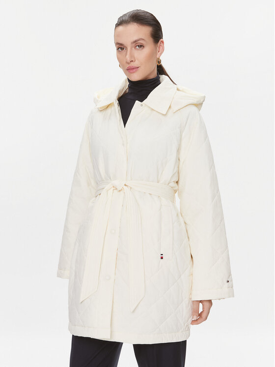 Tommy Hilfiger Demisezoninė striukė · Écru