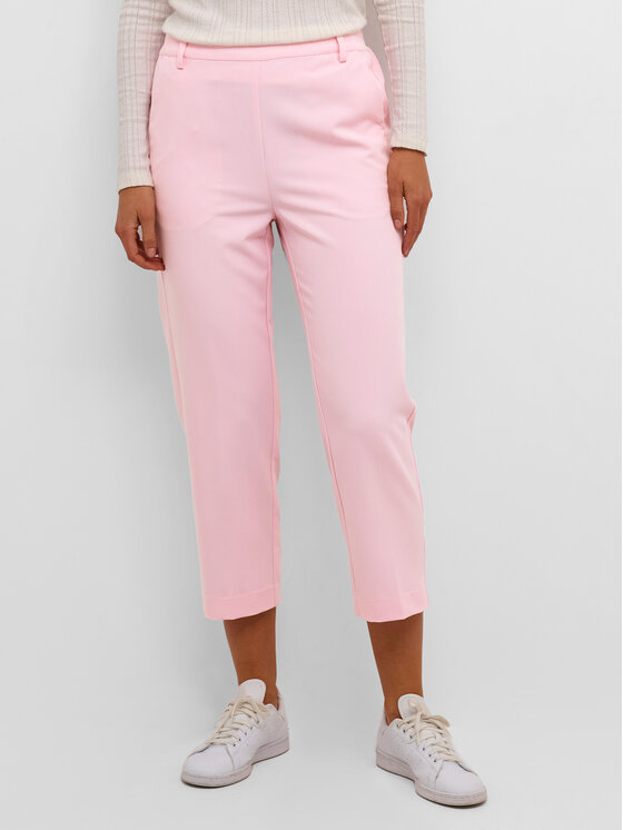 Kaffe Medžiaginės kelnės · Rožinė · Relaxed Fit