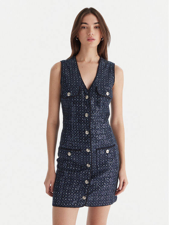 Guess Kasdieninė suknelė · Tamsiai mėlyna · Mini