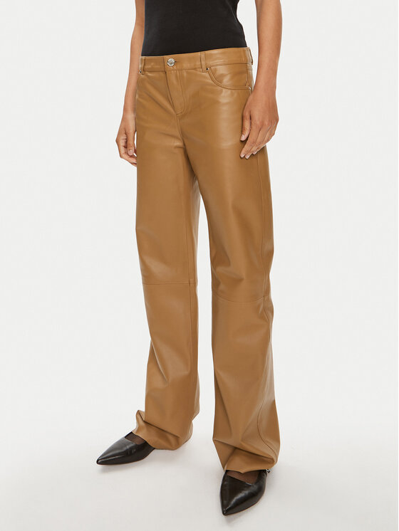 2NDDAY Odinės kelnės · Ruda · Regular Fit