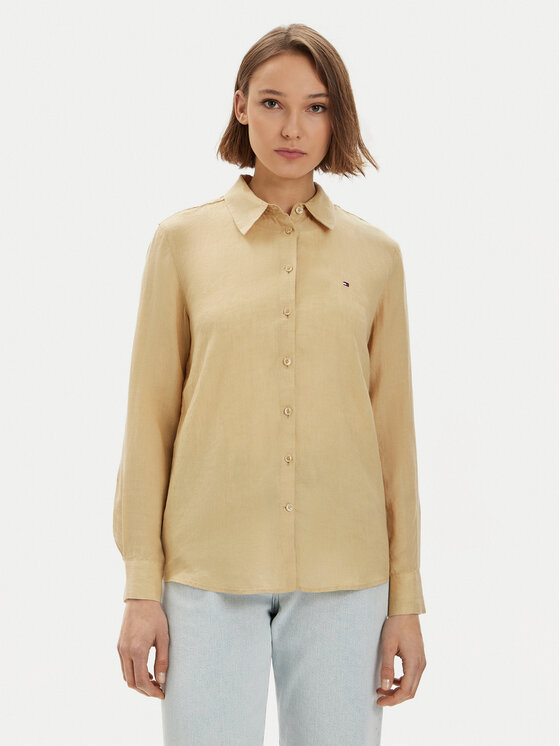 Tommy Hilfiger Marškiniai · Smėlio