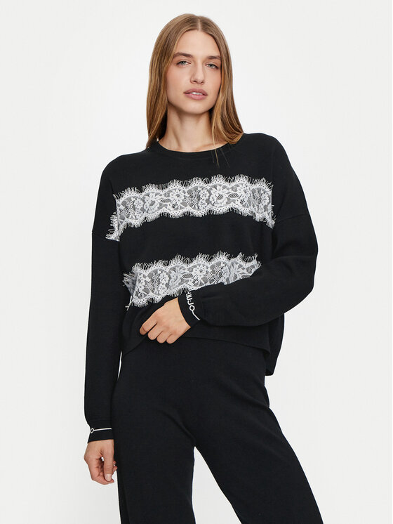 Liu Jo Sport Megztinis · Juoda · Regular Fit