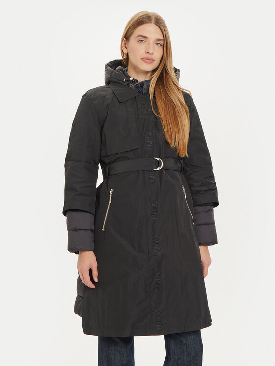 Liu Jo Sport Demisezoninė striukė · Juoda