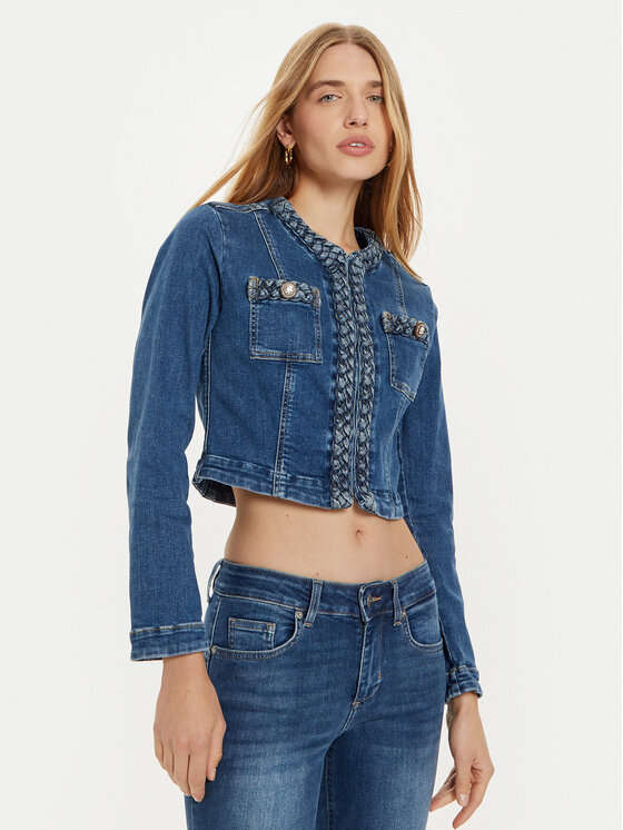 Liu Jo Džinsinė striukė · Mėlyna