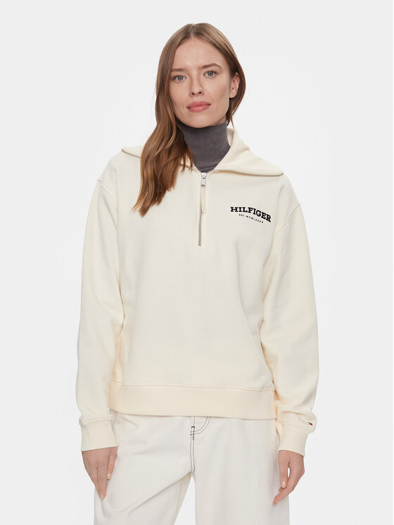 Tommy Hilfiger Džemperis · Smėlio · Regular Fit