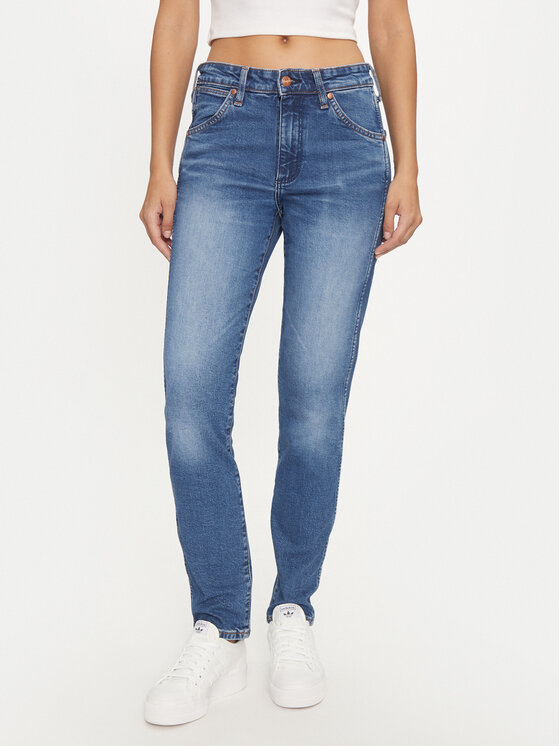 Kodas 20MAY Wrangler Džinsai · Mėlyna · Slim Fit