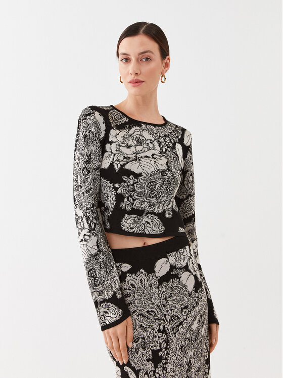 TWINSET Megztinis · Juoda · Regular Fit