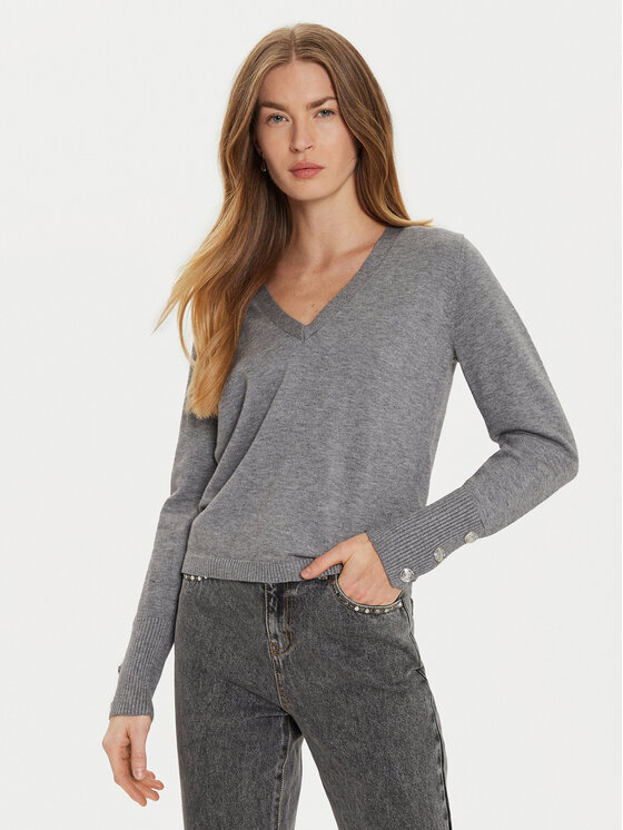 Morgan Megztinis · Pilka · Regular Fit